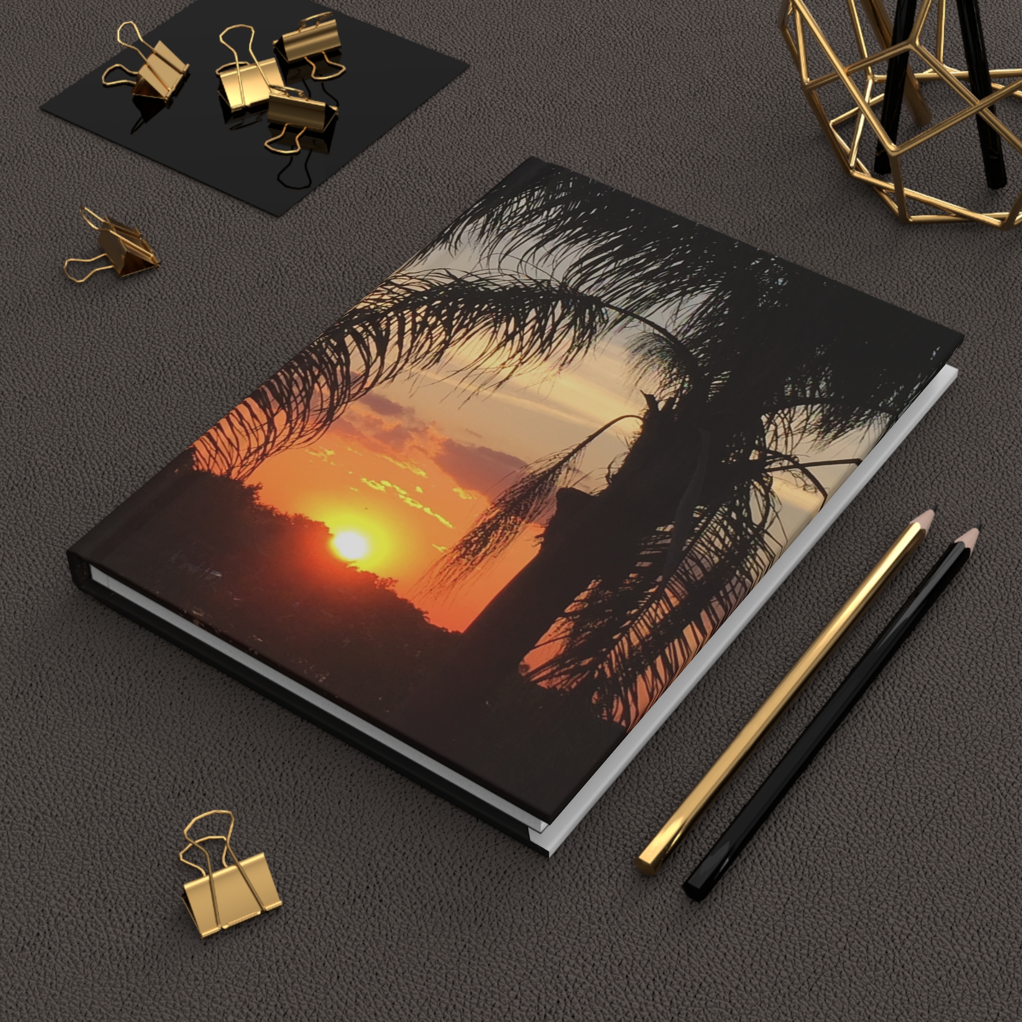 Hardcover Journal "Deck Sunset" - Image 6