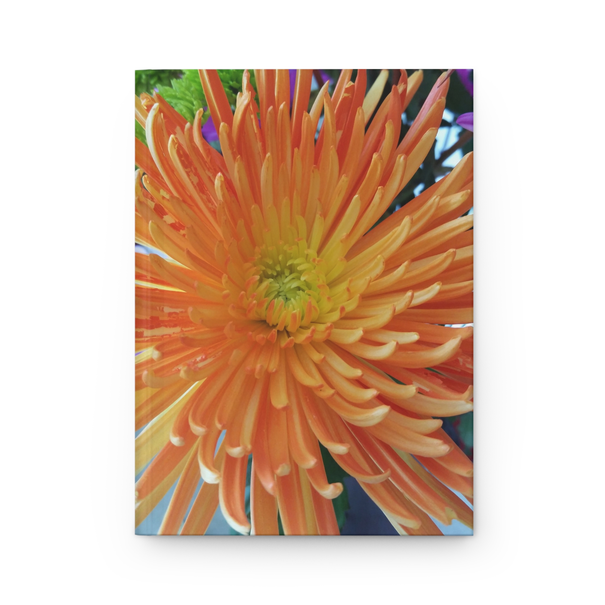 Hardcover Journal "Orange Bloom" - Image 2