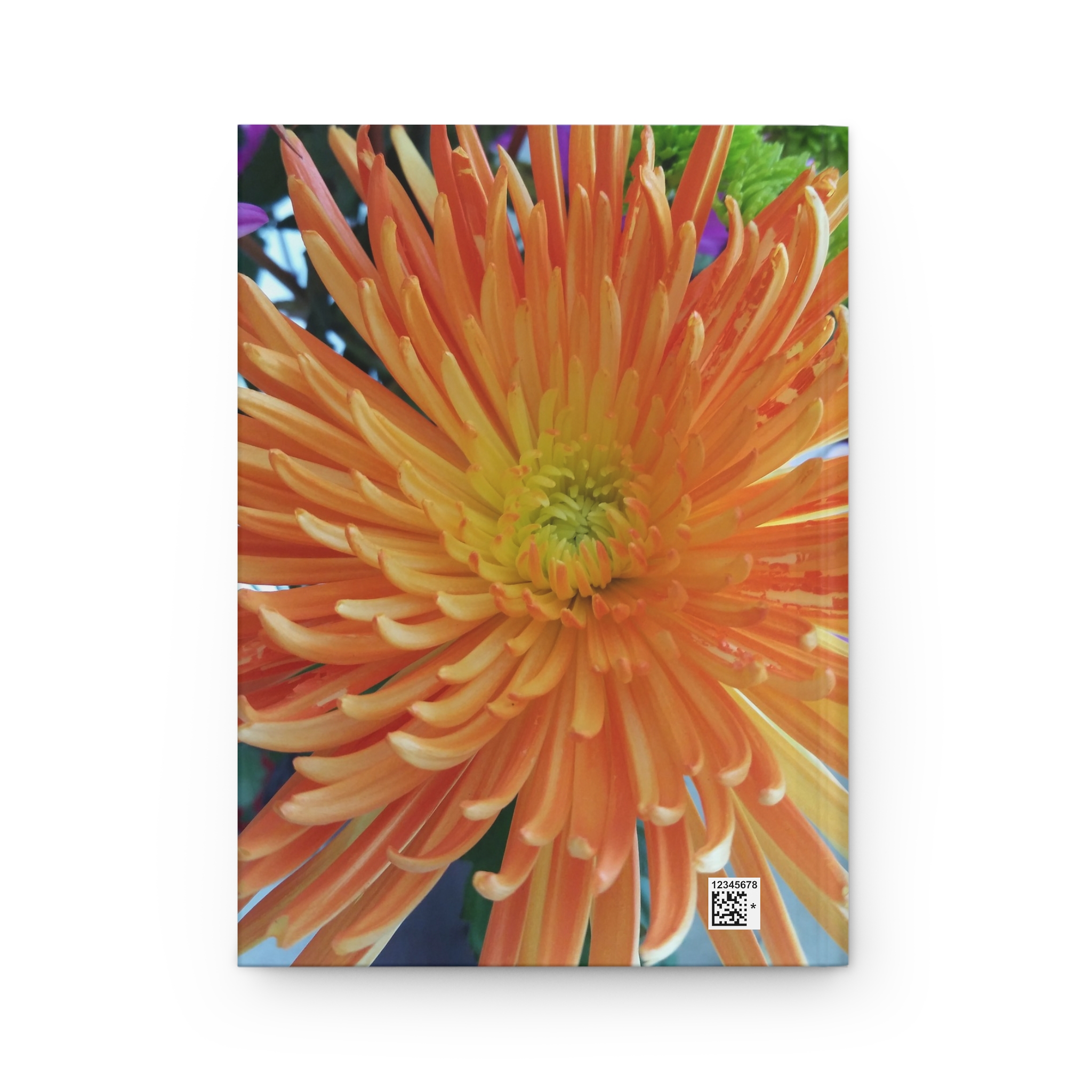 Hardcover Journal "Orange Bloom" - Image 3
