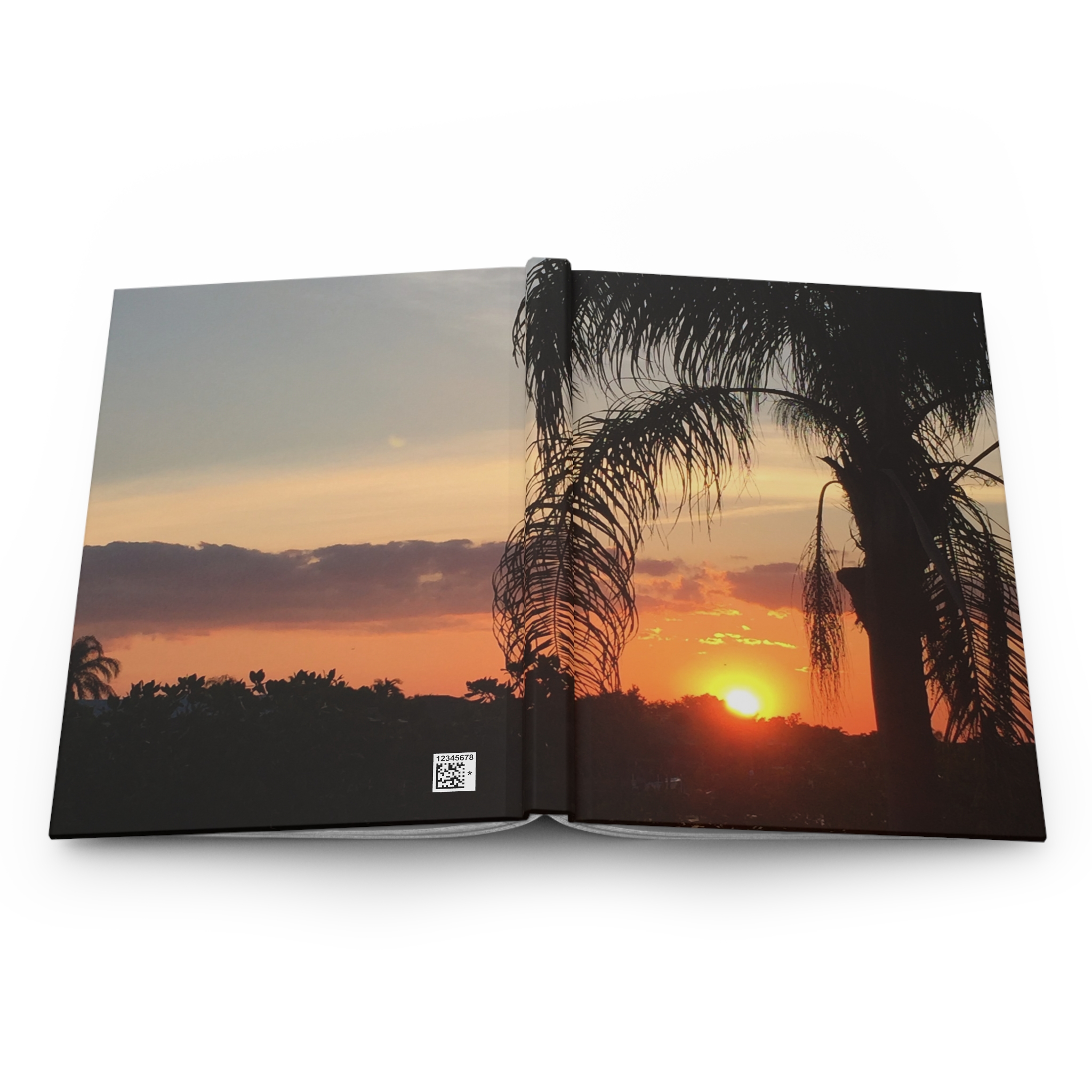 Hardcover Journal "Deck Sunset" - Image 5