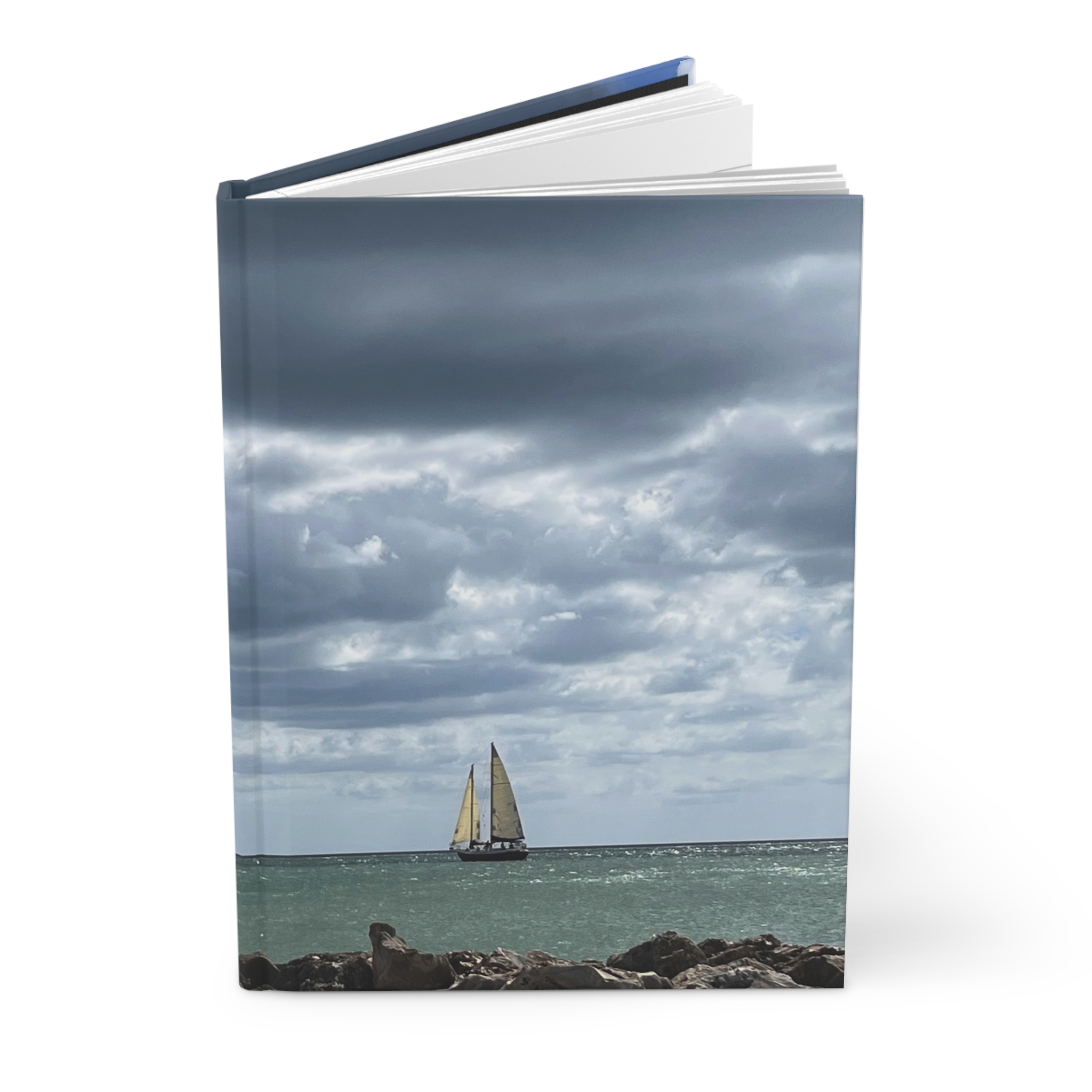 Hardcover Journal "Storm Sailing"