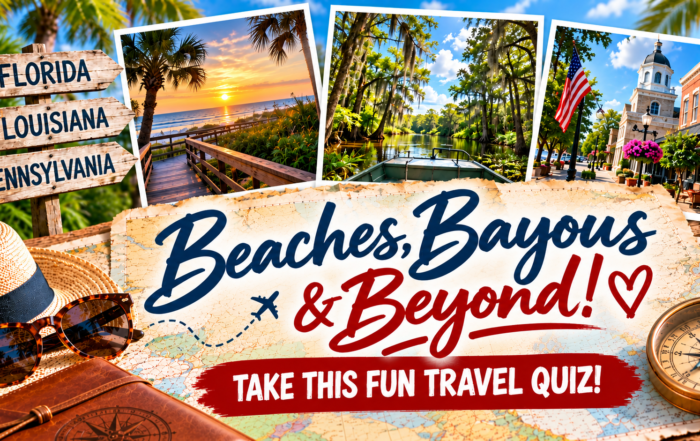 Beaches Bayous Beyond Travel Quiz